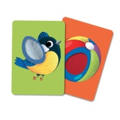 Набор карточек с тактильными элементами "На прогулке" 301231. Изображение №3