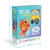 Набор карточек с тактильными элементами "На прогулке" 301231. Изображение №4