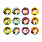 Настольная игра-мемо "Эмоции" 301240, 24 фишки с изображением. Изображение №3