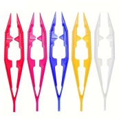 Пінцет пластиковий для намистин PIN-10.3 колір в асортименті, 10,3 см. Зображення №2