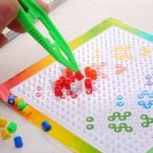 Пінцет пластиковий для намистин PIN-10.3 колір в асортименті, 10,3 см. Зображення №3