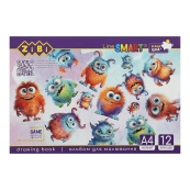 Альбом для рисования SMART Line ZB.1414 скоба, А4, 12 листов, в ассортименте. Изображение №5