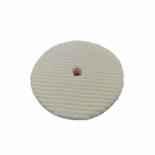 Полірувальний круг з шерсті та мікрофібри (стрижена,полоса) D125мм/H20мм. Зображення №3