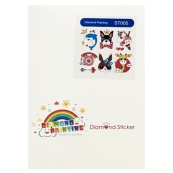 Набор брелков алмазная выкладка "Животные" ST005 с инструментами. Изображение №2