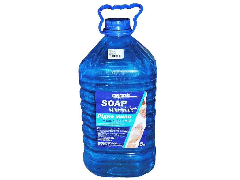 Мило рідке Бриз 5 л Be Clean ТМ DONAT Мило рідке Бриз 5 л Be Clean ТМ DONAT