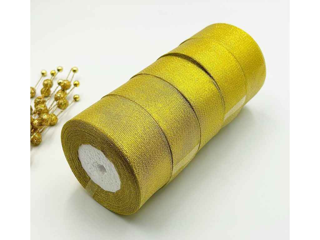 Стрічка парча 4см 23м Золотий .АБ-686-ОПТ!!!!! ТМSP Стрічка парча 4см 23м Золотий .АБ-686-ОПТ!!!!! ТМSP
