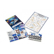 Деревянный 3D конструктор "Turbo Police" Puz-00971, 83 детали. Изображение №4