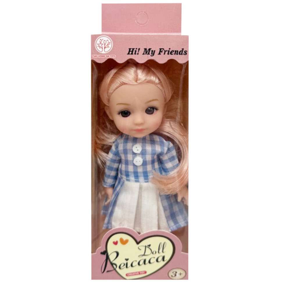 Дитяча іграшкова лялька "Doll lovely" 6788-3/4-1 розмір 15 см Дитяча іграшкова лялька "Doll lovely" 6788-3/4-1 розмір 15 см