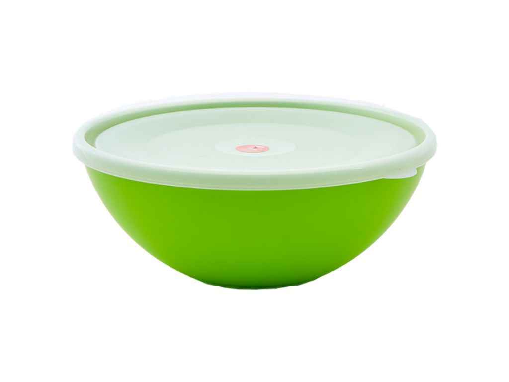 Миска пл. 800мл з кришкою оливкова/пр ТМ АЛЕАНА Миска пл. 800мл з кришкою оливкова/пр ТМ АЛЕАНА