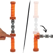 Ігровий набір "Нунчаки Мікеланджело Обертальний удар" 84268 "Черепашки-Ніндзя MOVIE III" W3. Зображення №3