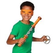 Ігровий набір "Нунчаки Мікеланджело Обертальний удар" 84268 "Черепашки-Ніндзя MOVIE III" W3. Зображення №4