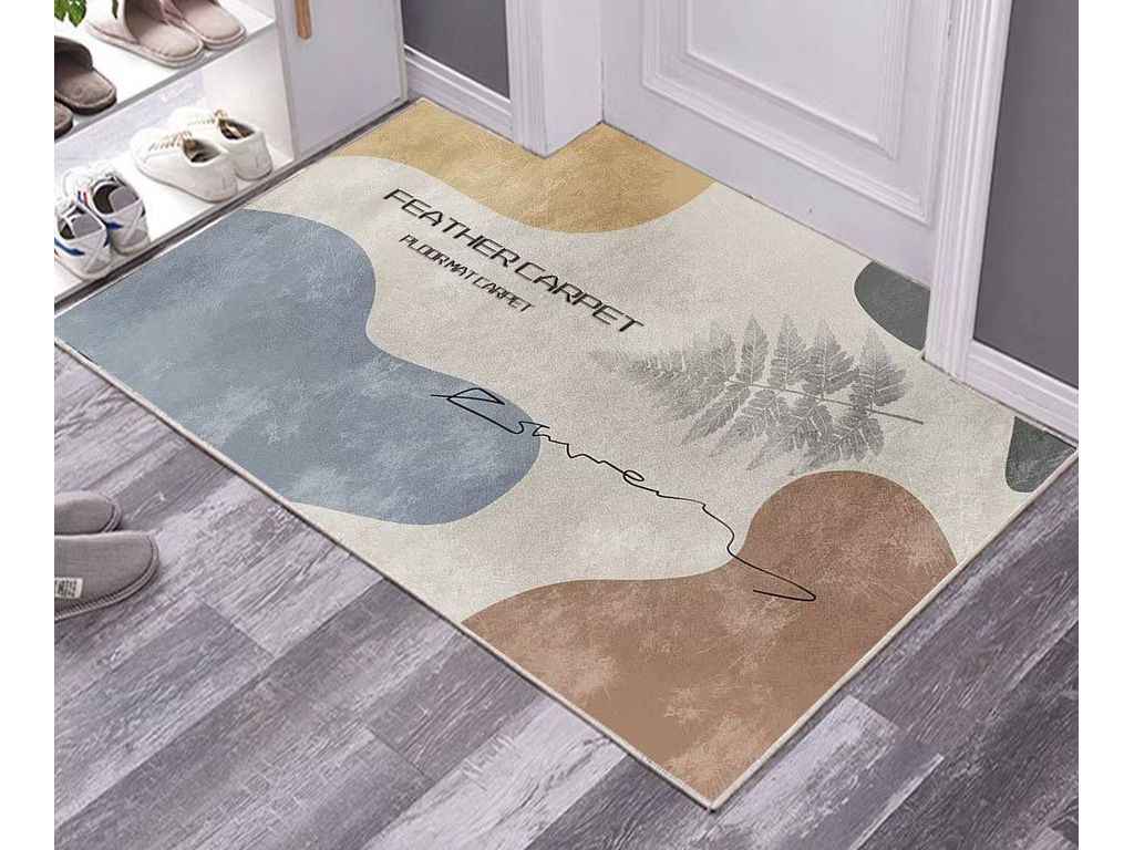 Килимок для ванної кімнати 40*60см прорезиненний дизайн №1 ТМ MALLORY HOME Килимок для ванної кімнати 40*60см прорезиненний дизайн №1 ТМ MALLORY HOME