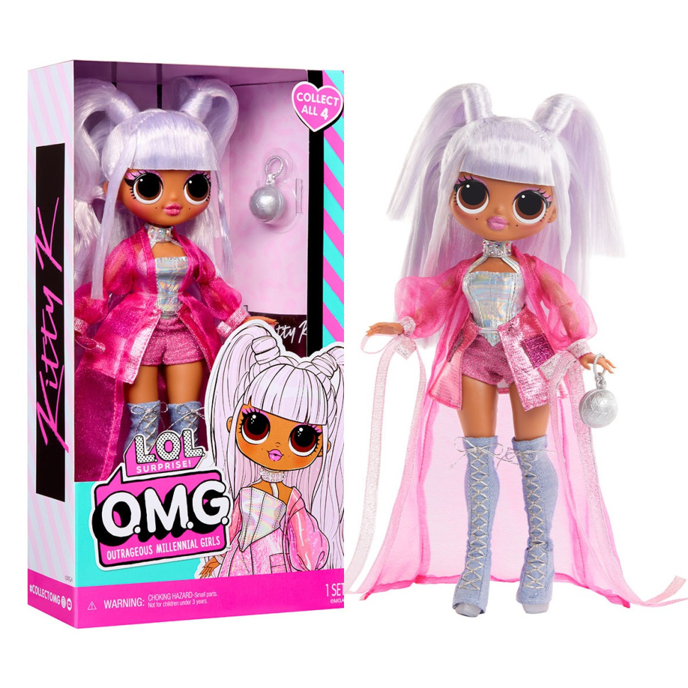 Дитяча лялька "Кітті К" L.O.L. Surprise! 595632 серії "O.M.G. Entry" Дитяча лялька "Кітті К" L.O.L. Surprise! 595632 серії "O.M.G. Entry"