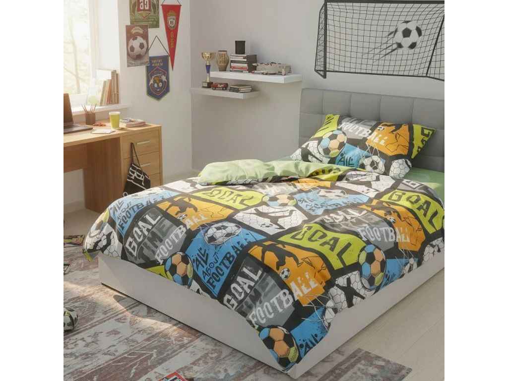 Комплект постільної білизни ранфорс підліток арт.25401 ТМ VILUTA Комплект постільної білизни ранфорс підліток арт.25401 ТМ VILUTA