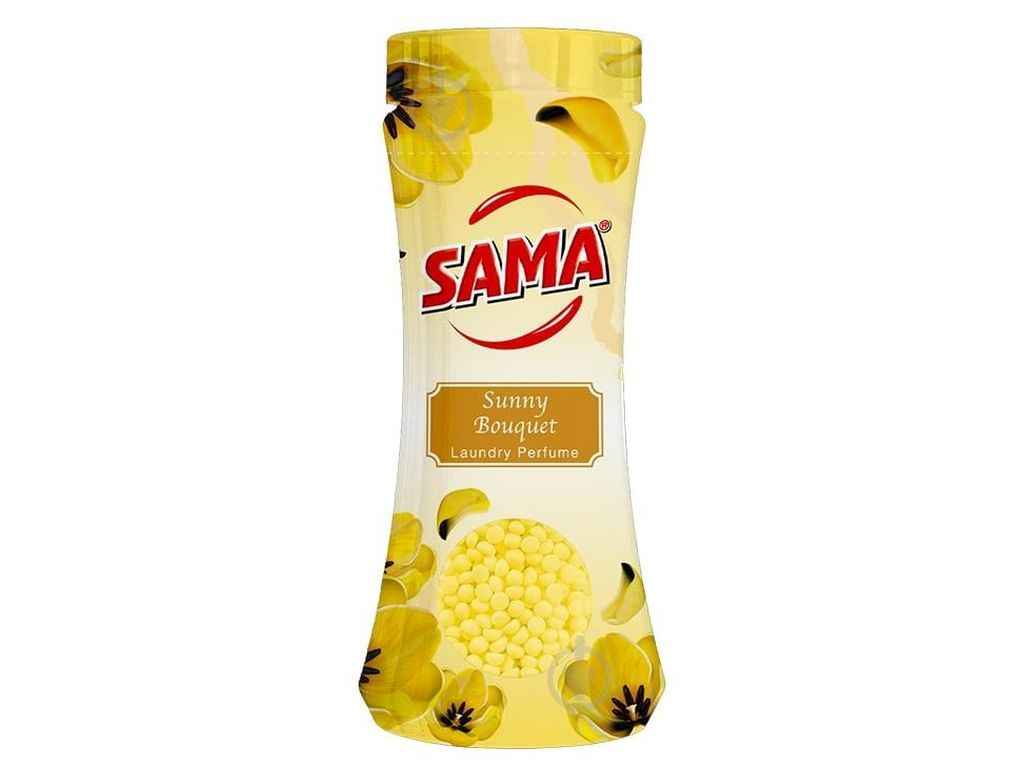 Кондиціонер-гранули 180г парфумований для білизни Sunny Bouquet ТМ SAMA Кондиціонер-гранули 180г парфумований для білизни Sunny Bouquet ТМ SAMA