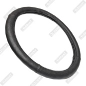 Чохол на кермо шкіра "S" (36см) чорний Elegant 115280 перфорація/4шва. Зображення №2