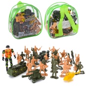 Детский набор солдатиков CY4149B-B, военная техника, с транспортом. Изображение №2