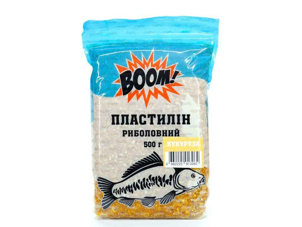 Пластилін Кукурудза 500г ТМ BOOM Пластилін Кукурудза 500г ТМ BOOM