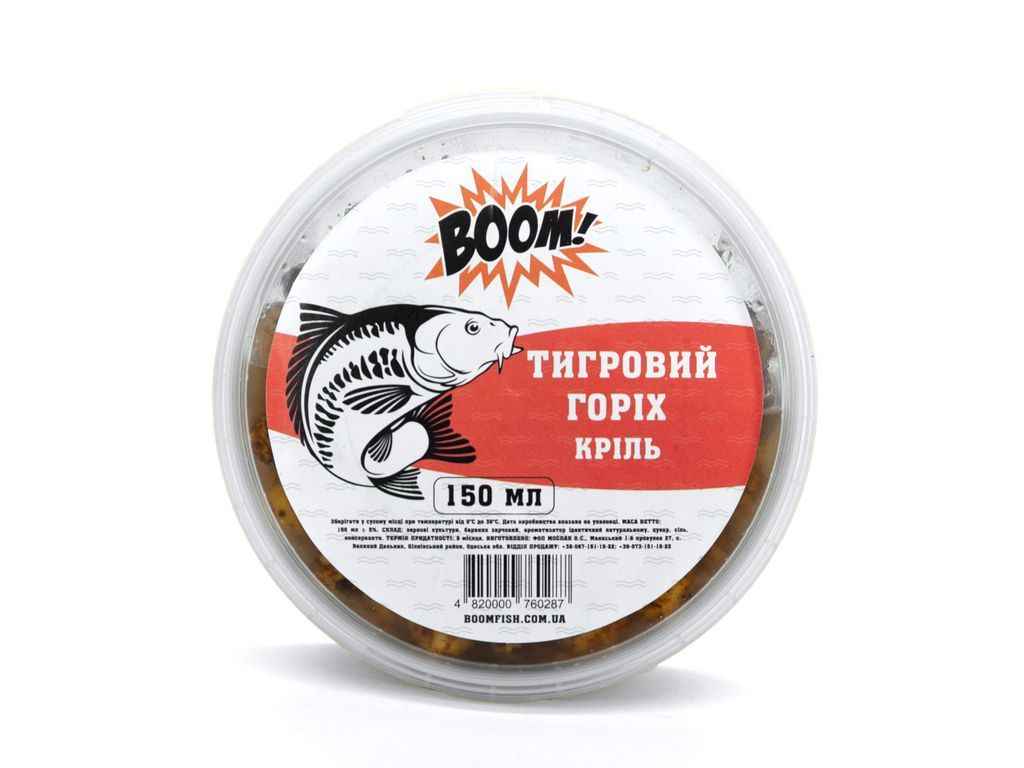 Наживка Тигровий Горіх/Кріль 150мл ТМ BOOM Наживка Тигровий Горіх/Кріль 150мл ТМ BOOM