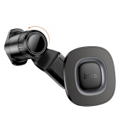 Автотримач для телефону затискач HOCO H74 Black. Зображення №3