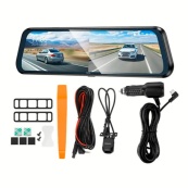 Відео-реєстратор з дзеркалом + камера заднього виду HOCO DV16. Зображення №2