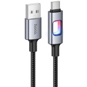 Кабель USB для Type-C "HOCO U144 1.2m Чорний. Зображення №2