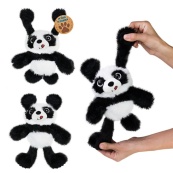Дитяча м'яка іграшка-потягушка "Панда" MJ2405 розмір 30 см. Зображення №2