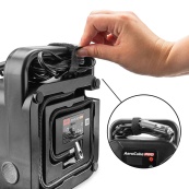 Компресор - цифровий Premium AeroCube PRO "HEYNER" 235100 - 12v - 120вт - 35л - 7атм - 10А. Зображення №8