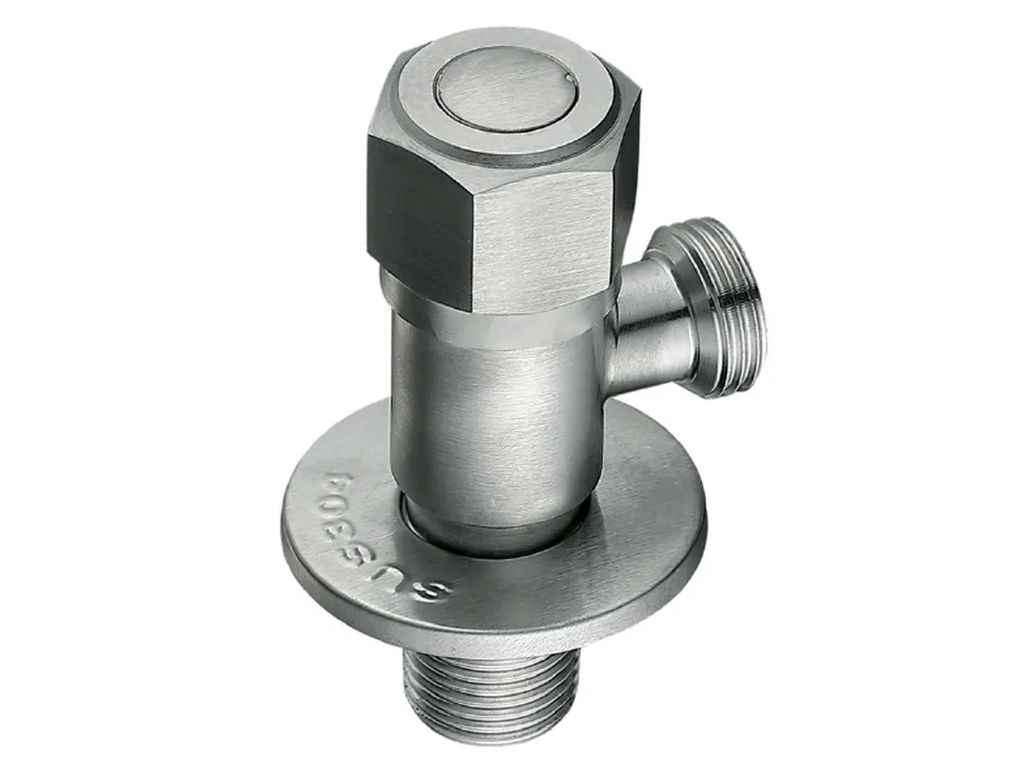 Кран для підключення сантехприладів 1/2x1/2 з нерж.сталі SUS304 VAL-06-1/2x1/2 ТМ MIXXUS Кран для підключення сантехприладів 1/2x1/2 з нерж.сталі SUS304 VAL-06-1/2x1/2 ТМ MIXXUS