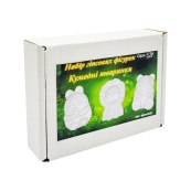 Гіпсові фігурки для декорування "Кумедні тваринки" gips006, 3 фігурки. Зображення №2