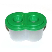 Стакан-непроливайка "КиП" №2 NSP2 пластик, двойной. Изображение №2 Стакан-непроливайка "КиП" №2 NSP2 пластик, двойной. Изображение №2