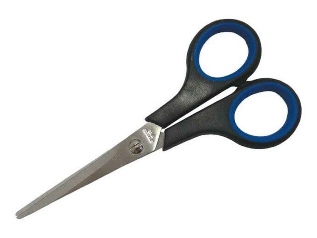 Ножиці 14см пласт. ручки з гум. вставками ТМ ECONOMIX Ножиці 14см пласт. ручки з гум. вставками ТМ ECONOMIX