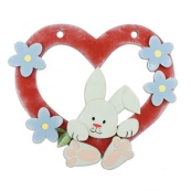 Заготовка для декорування "Зайчик в серці" FDPO-131. Зображення №2