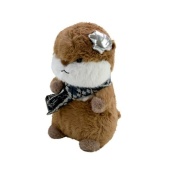 Дитяча м'яка іграшка "Видреня" C8501 з мушлею, розмір 28 см. Зображення №2