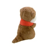 Дитяча м'яка іграшка "Видреня" C8502 з мушлею, розмір 28 см. Зображення №3