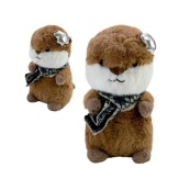 Дитяча м'яка іграшка "Видреня" C8501 з мушлею, розмір 28 см. Зображення №4