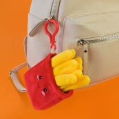 Мягкая игрушка-брелок "Картошка фри" PLC25089, размер 13 см. Изображение №2