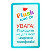 М'яка іграшка-тримач для телефону PLC25005(Black) 9х8х11 см. Зображення №3