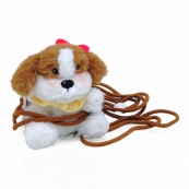 Мягкая игрушка-держатель для телефона PLC25005(Brown) 9х8х11 см. Изображение №2