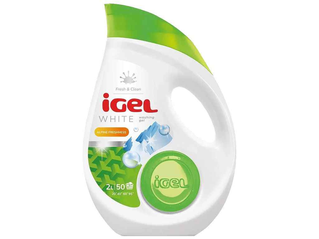 Гель для прання 4л White ТМ IGEL Гель для прання 4л White ТМ IGEL