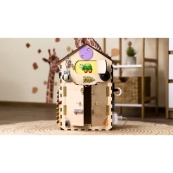 Розвиваюча іграшка Бізікуб "Будинок" TG200333 натуральний, 55х30 см. Зображення №2