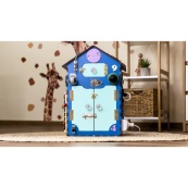 Развивающая игрушка Бизикуб "Дом" TG200222 голубой, 55х30х30 см. Изображение №2