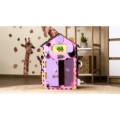 Розвиваюча іграшка Бізікуб "Будинок" TG200111 рожевий, 55х30х30 см. Зображення №2