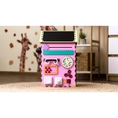 Розвиваюча іграшка Бізікуб "Будинок" TG200111 рожевий, 55х30х30 см. Зображення №6