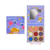 Дитяча палетка тіней для повік 2776/7/8/9, 9 кольорів, аплікатор. Зображення №2