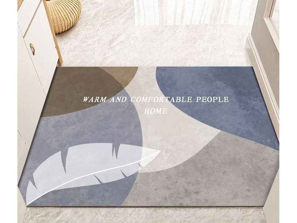 Килимок для ванної кімнати 40*60см прорезиненний дизайн №3 ТМ MALLORY HOME Килимок для ванної кімнати 40*60см прорезиненний дизайн №3 ТМ MALLORY HOME