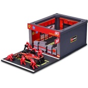 Игровой набор формулы один "Pit Pass Ferrari SF-24" Bburago 18-36862 (#16). Изображение №3 Игровой набор формулы один "Pit Pass Ferrari SF-24" Bburago 18-36862 (#16). Изображение №3