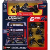 Игровой набор формулы один "Pit Pass Oracle red bull racing" Bburago 18-38453 (#1). Изображение №5 Игровой набор формулы один "Pit Pass Oracle red bull racing" Bburago 18-38453 (#1). Изображение №5