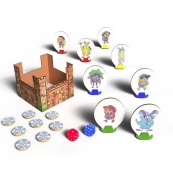 Настольная игра "Спаси монстрика" Bombat 0045 игровое поле, жетоны. Изображение №3