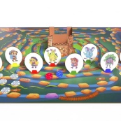 Настольная игра "Спаси монстрика" Bombat 0045 игровое поле, жетоны. Изображение №4